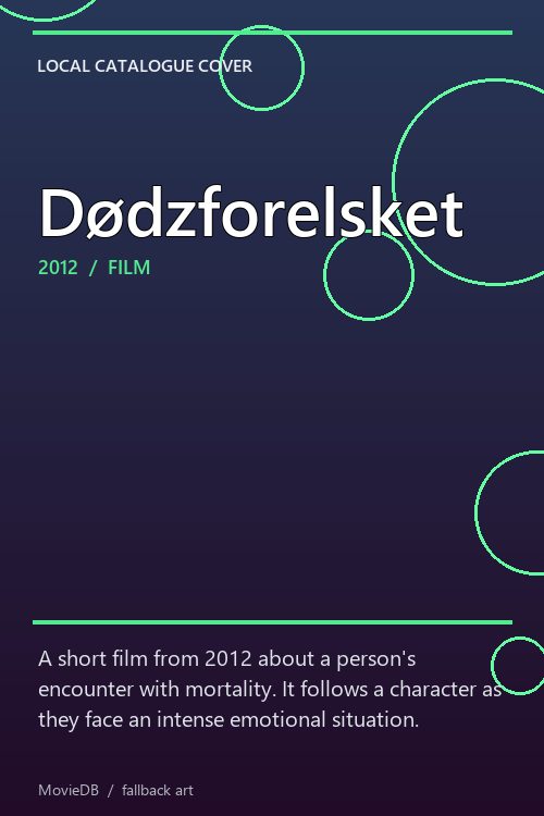 Dødzforelsket poster