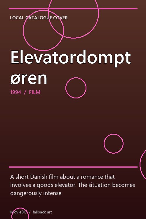 Elevatordomptøren poster