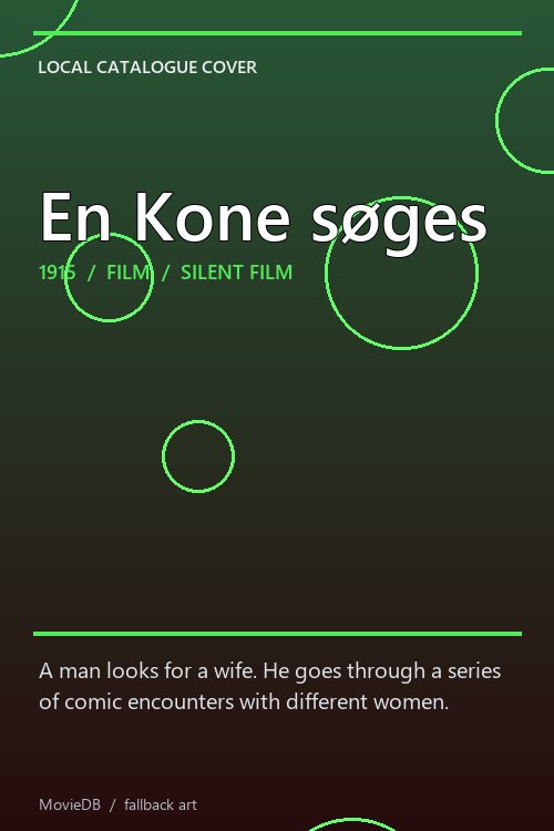 En Kone søges poster