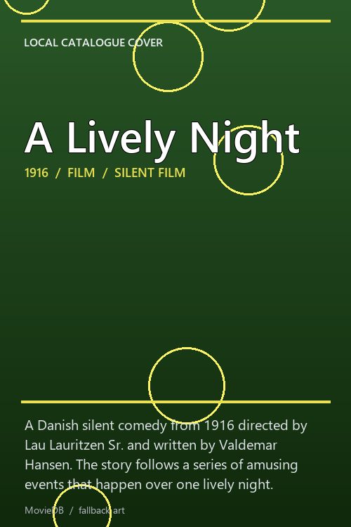A Lively Night poster