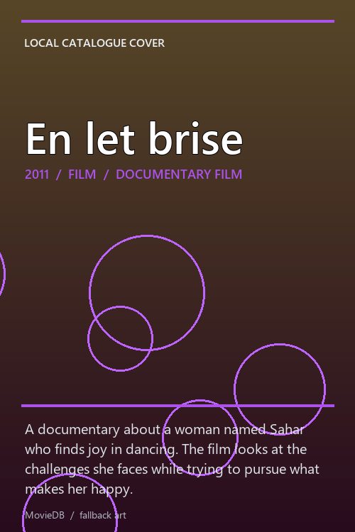 En let brise poster