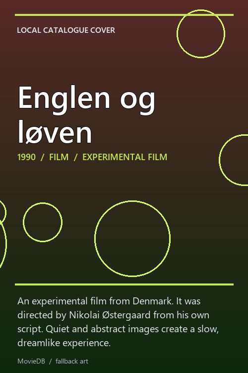 Englen og løven poster