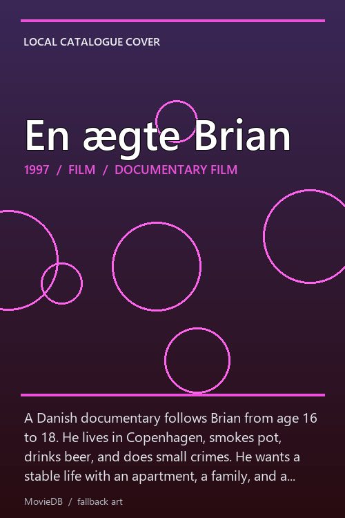 En ægte Brian poster