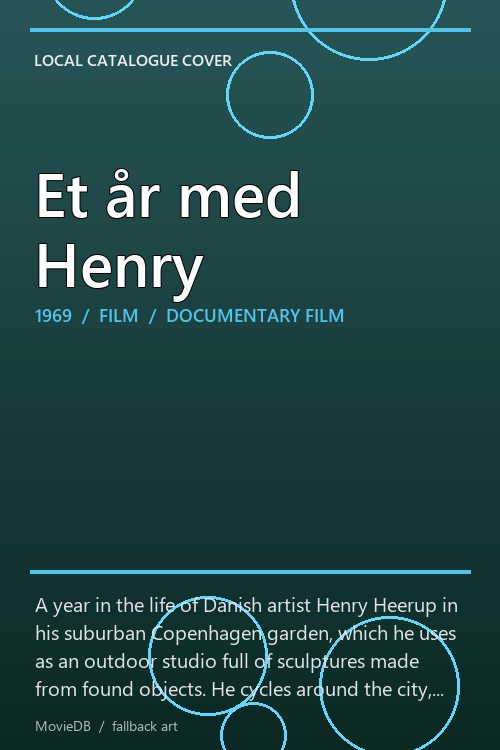 Et år med Henry poster