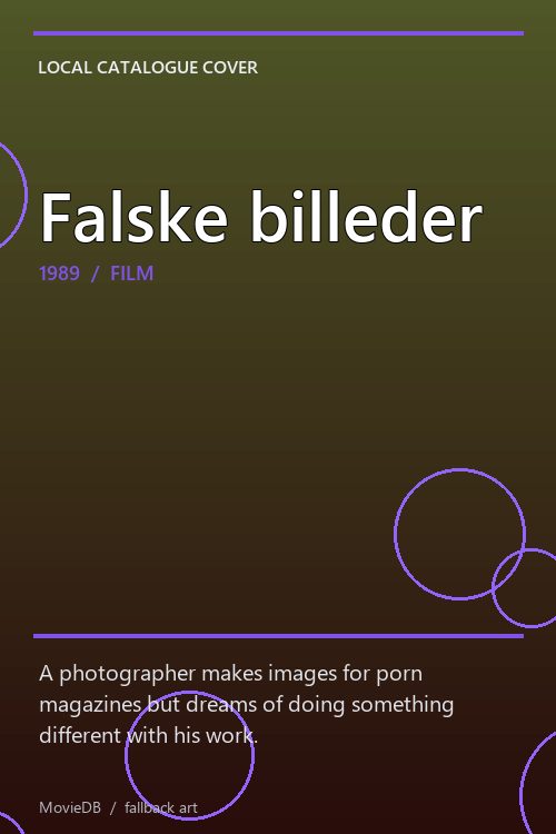 Falske billeder poster