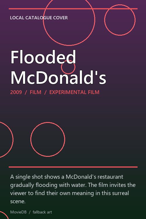 Flooded McDonald's poster
