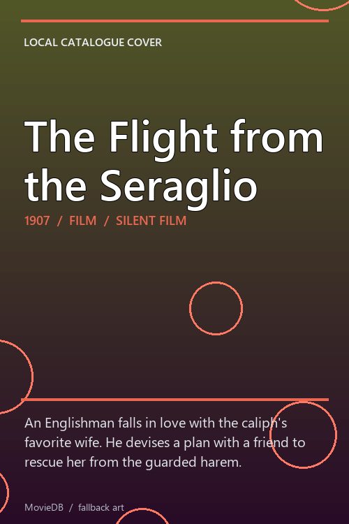 The Flight from the Seraglio poster