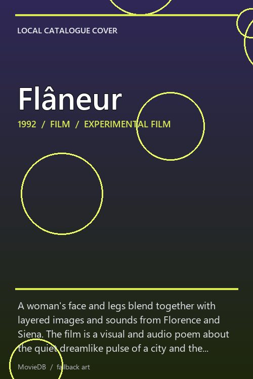 Flâneur poster