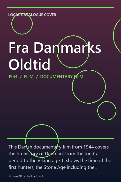 Fra Danmarks Oldtid poster