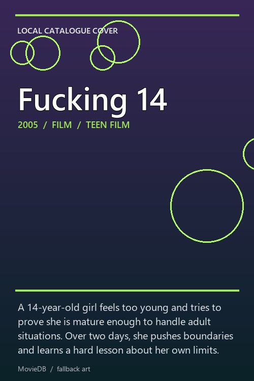 Fucking 14 poster