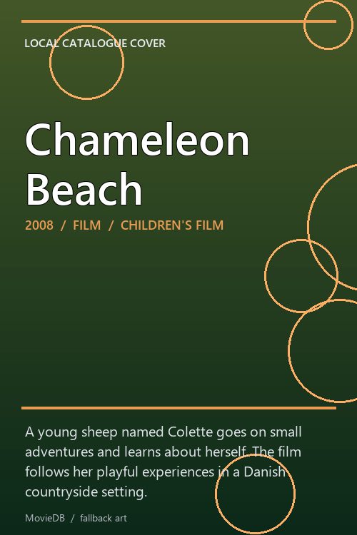 Chameleon Beach poster