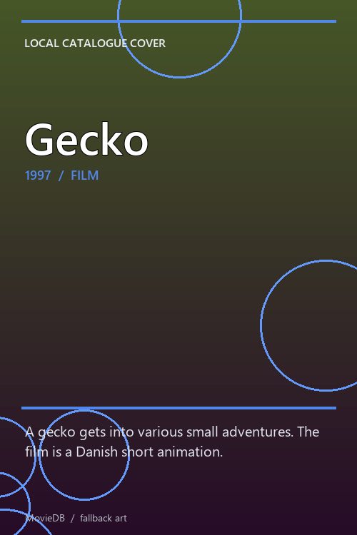 Gecko poster
