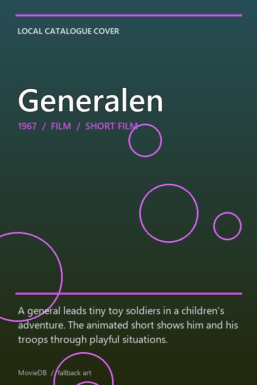Generalen poster