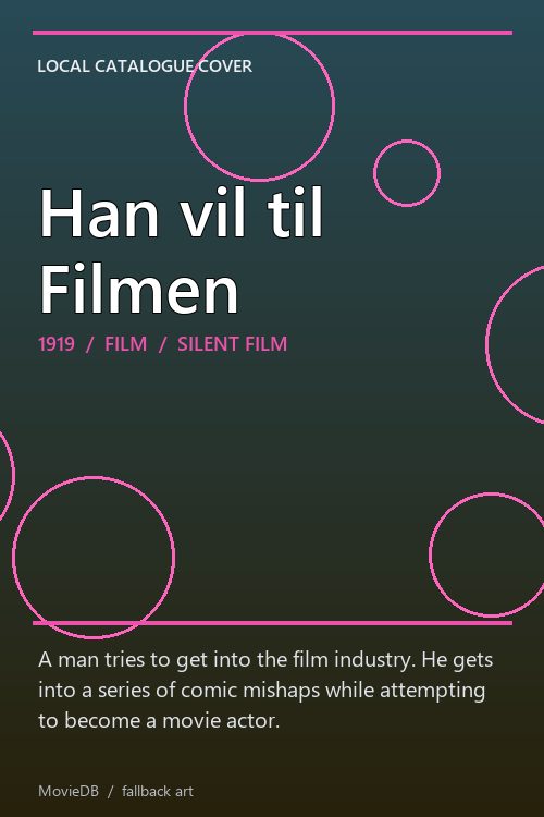 Han vil til Filmen poster