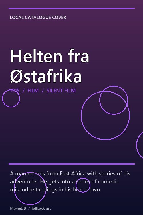 Helten fra Østafrika poster