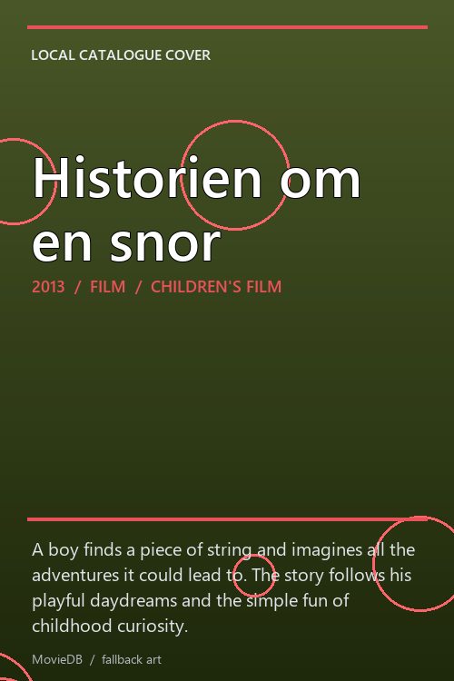 Historien om en snor poster