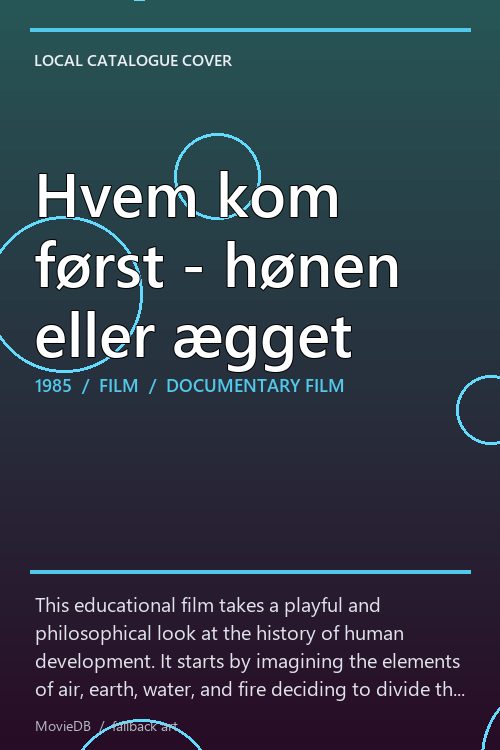 Hvem kom først - hønen eller ægget poster