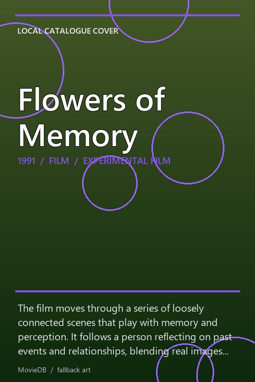 Flowers of Memory poster