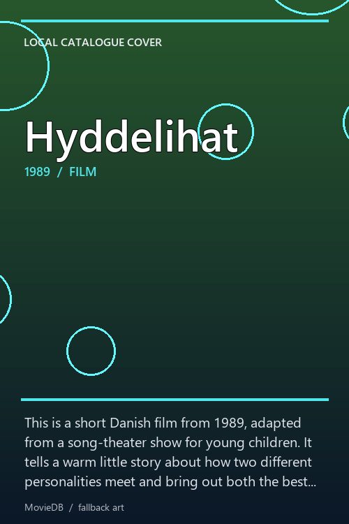 Hyddelihat poster