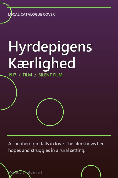Hyrdepigens Kærlighed poster