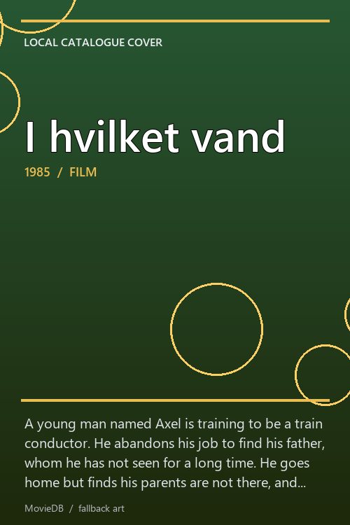 I hvilket vand poster