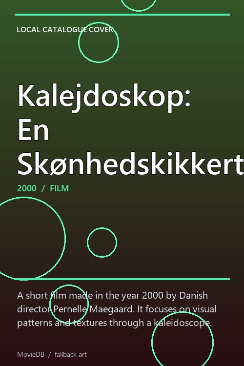 Kalejdoskop: En Skønhedskikkert poster