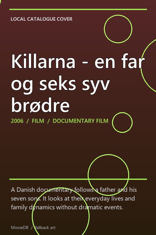 Killarna - en far og seks syv brødre poster
