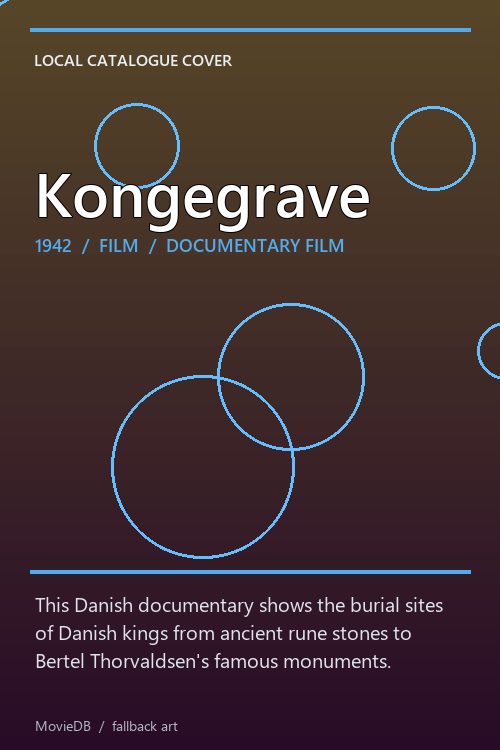 Kongegrave poster