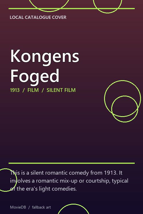 Kongens Foged poster