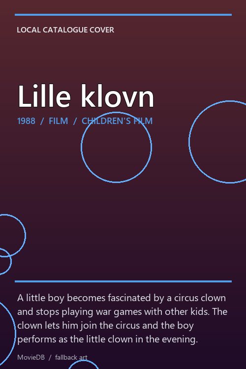 Lille klovn poster