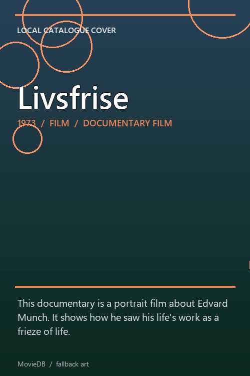 Livsfrise poster