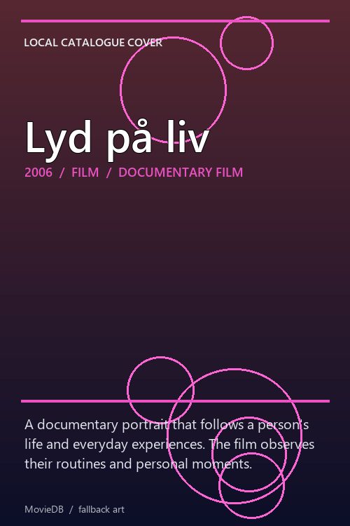 Lyd på liv poster