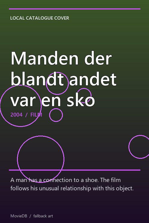 Manden der blandt andet var en sko poster