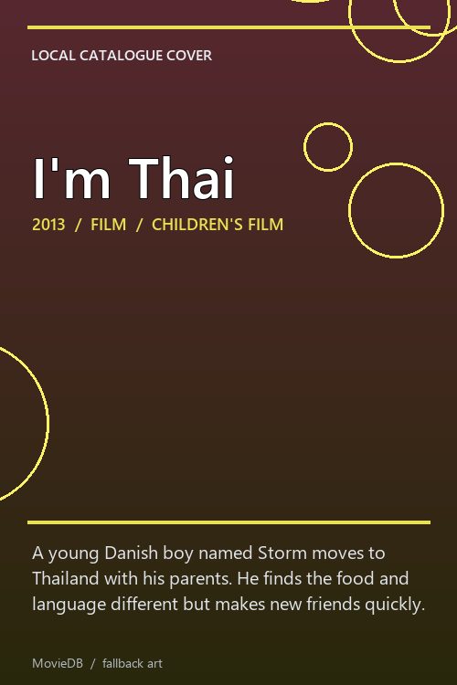 I'm Thai poster