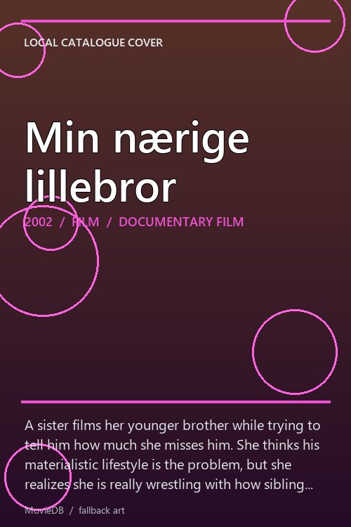 Min nærige lillebror poster