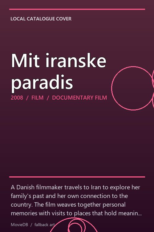 Mit iranske paradis poster