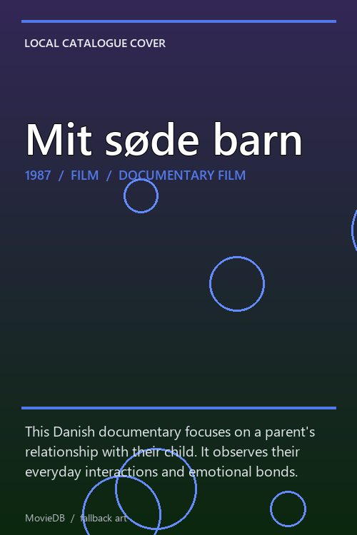 Mit søde barn poster