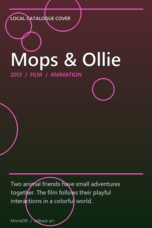 Mops & Ollie poster