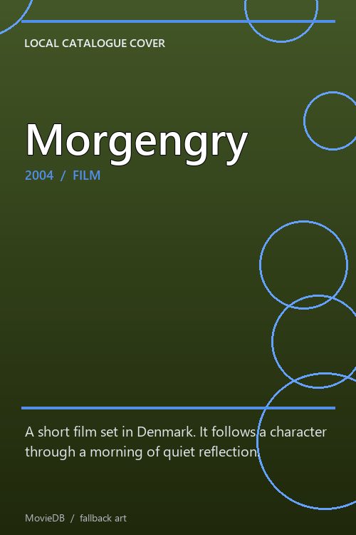 Morgengry poster