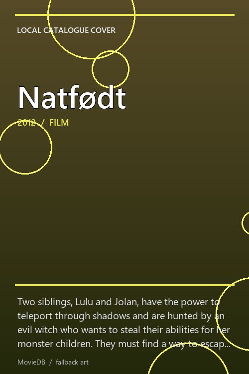 Natfødt poster