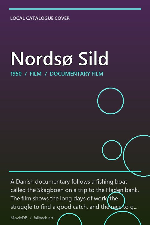 Nordsø Sild poster