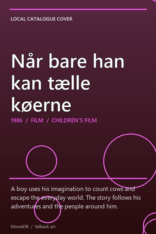 Når bare han kan tælle køerne poster