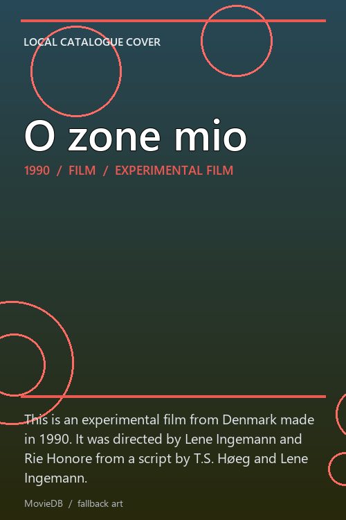 O zone mio poster