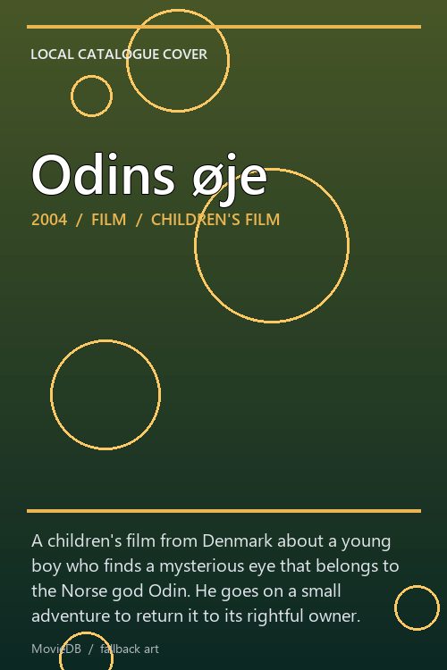 Odins øje poster