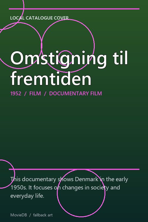 Omstigning til fremtiden poster