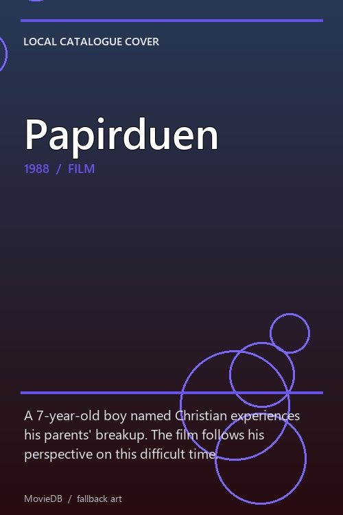 Papirduen poster