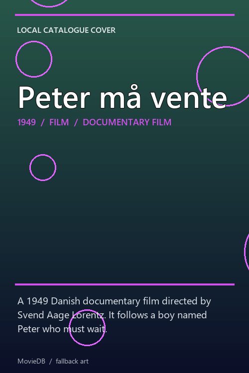 Peter må vente poster