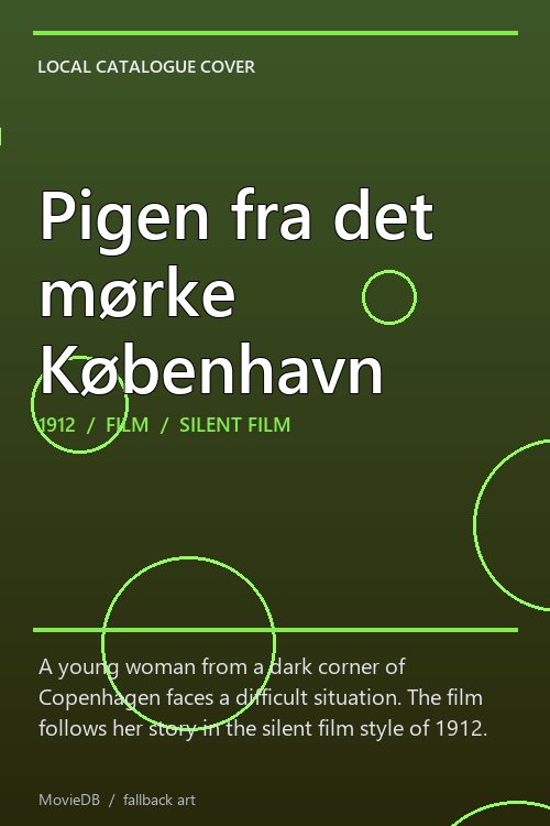 Pigen fra det mørke København poster