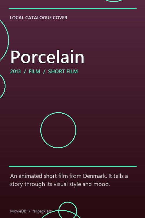 Porcelain poster