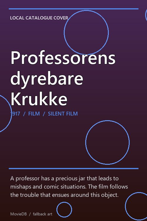 Professorens dyrebare Krukke poster